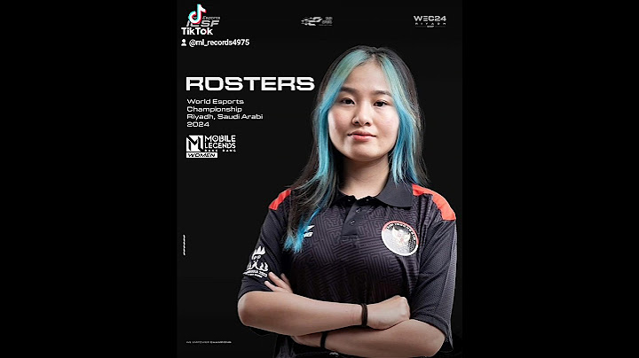 IESF 2024 MLBB Female Category Rosters #mobilelegends #mlbb #ml #shorts #philippines #indonesia #my