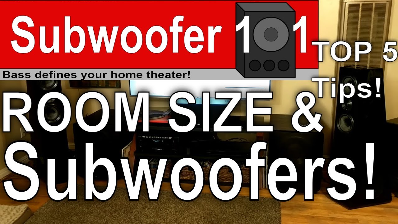 Ampere Harden fra nu af What You Need To Know About Subwoofer Size For Room?