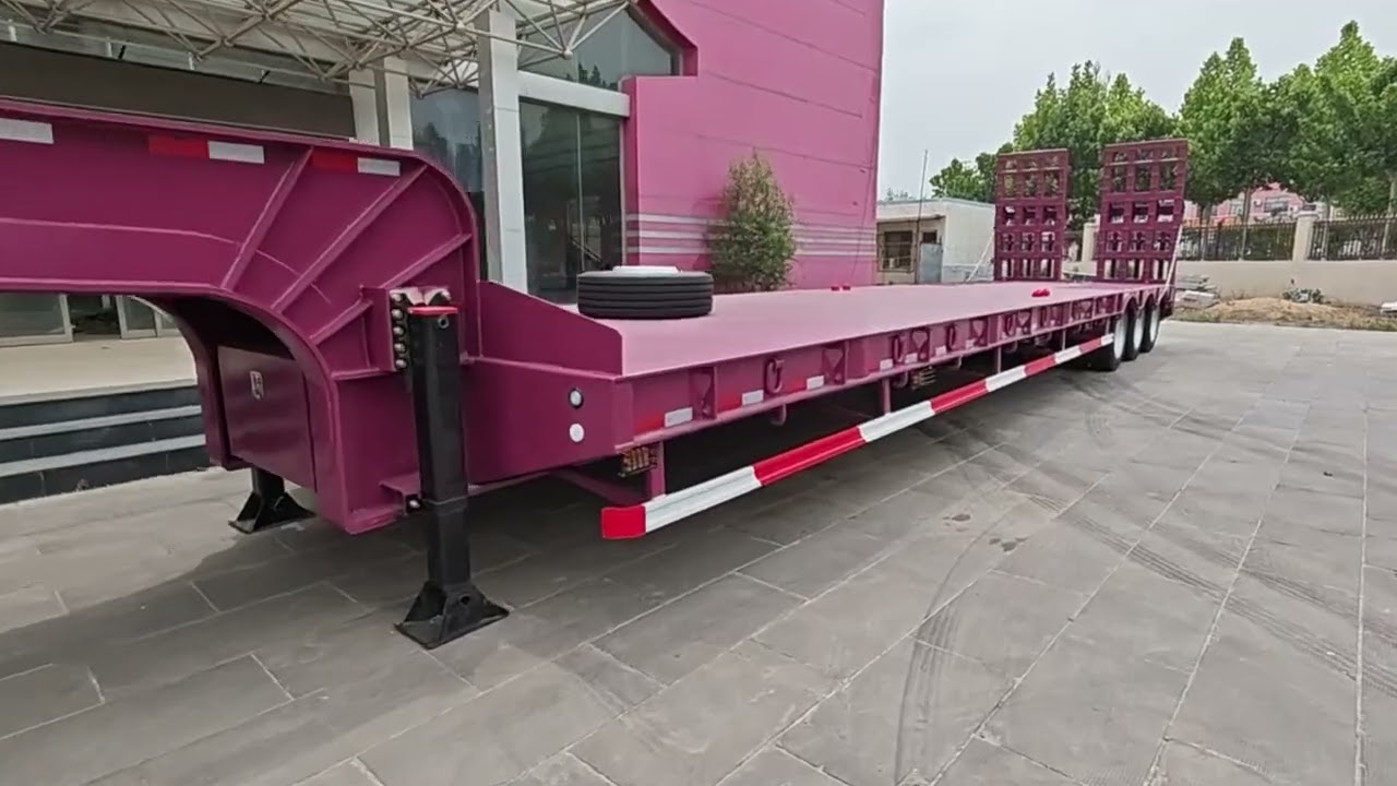 Fudeng 3 Axle Lowbed Trailer