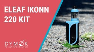 Обзор Eleaf iKonn 220 Kit | За такие деньги лучше - нет видео Стартовый набор SMOK Alien 220W kit