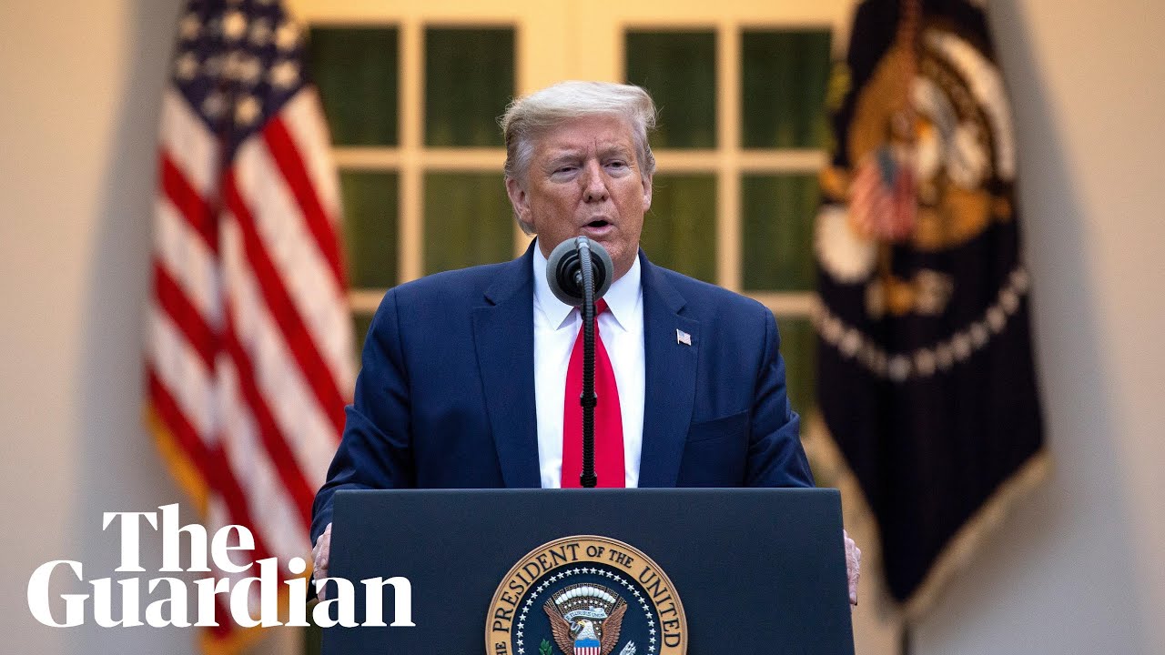 Coronavirus: Donald Trump and members of the US task force brief ...