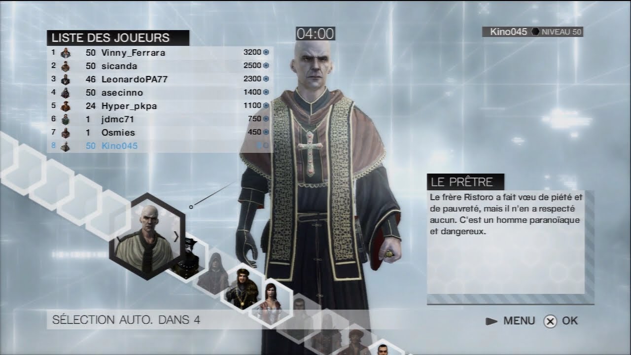 Assassin's Creed Brotherhood, multiplayer #6, sadistic priest in Castel Gandolfo (november 2018) - YouTube