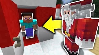 HIDING FROM SANTA! |  HIDE N' SEEK! - Minecraft Mods