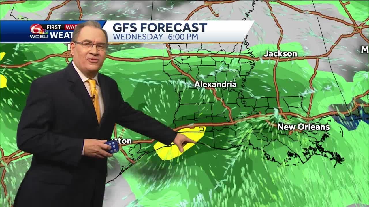 Rain and thunderstorms this week, cooler weekend - YouTube