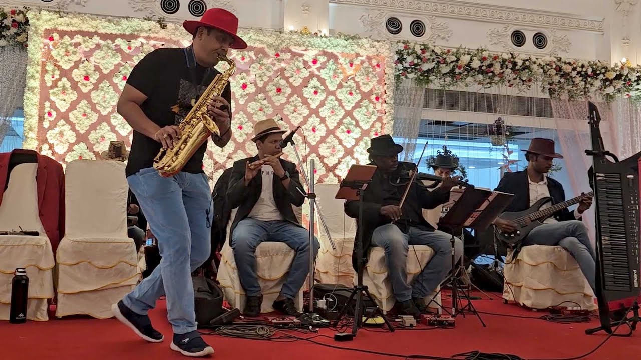 Germaniyin Senthen malare Tamil song Instrumental on Saxophone by SJ Prasanna (9243104505,Bangalore)