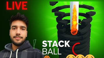 LIVE STACK BALL GRIND! Speed Run + Impossible Levels! ⚡💥