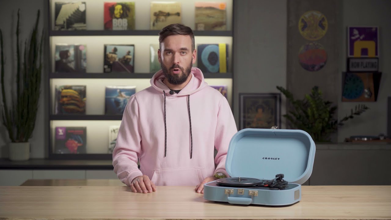 Crosley Discovery Black| PLAY VINYL - UA