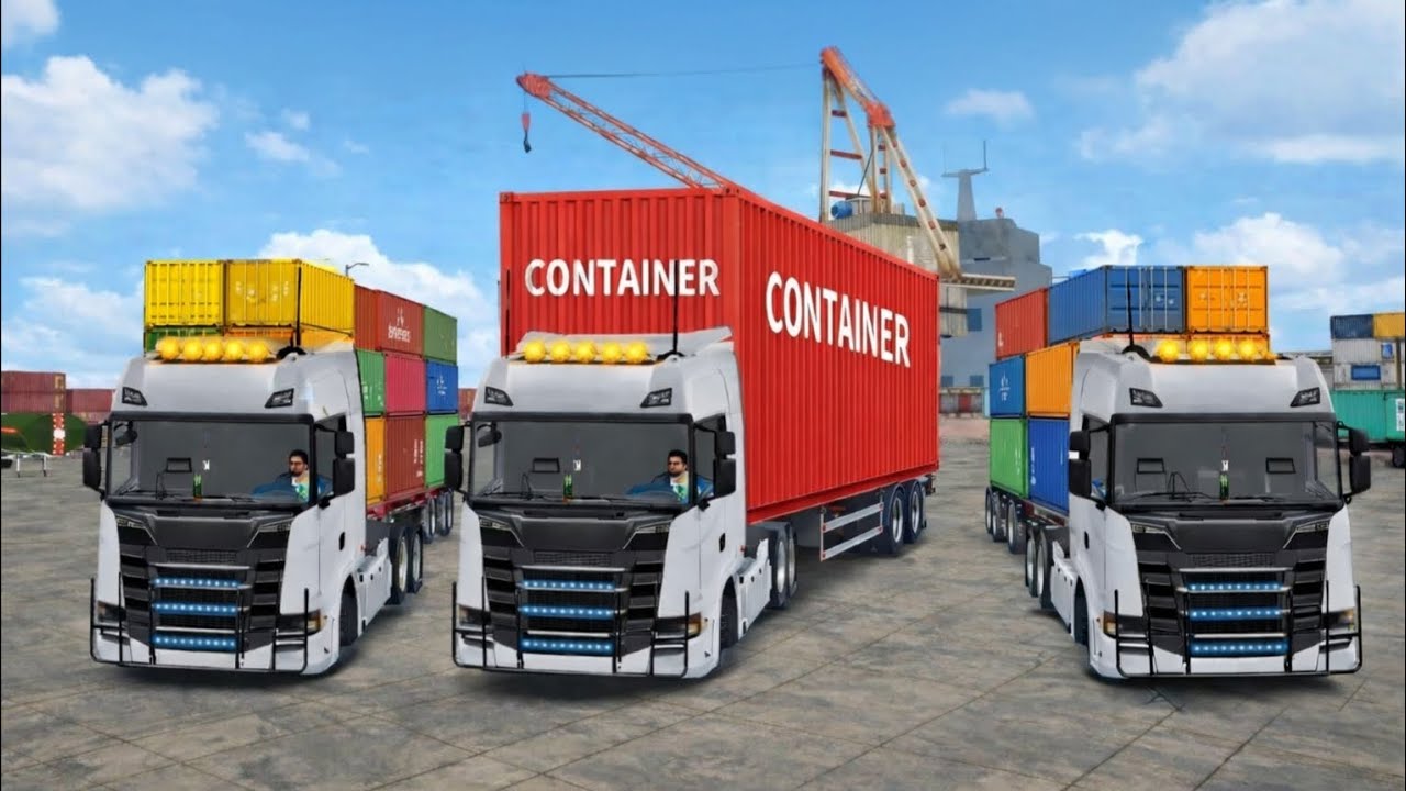 US Cargo Truck: Real Truck Sim. Driving US Truck And Load Cargo & Drop Location. Android Game 2026  