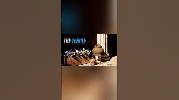 3D model Inspired from Assassin creed Odyssey |THE TEMPLE | #3d #3dmodeling #unrealengine #cinematic