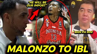 MALONZO Import sa Indonesia IBL! Gusto AGAWIN sa PBA! SEA Games MVP ng GILAS PILIPINAS