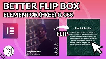 Create Custom Flip Box in Elementor & CSS - WordPress Tutorial 2024