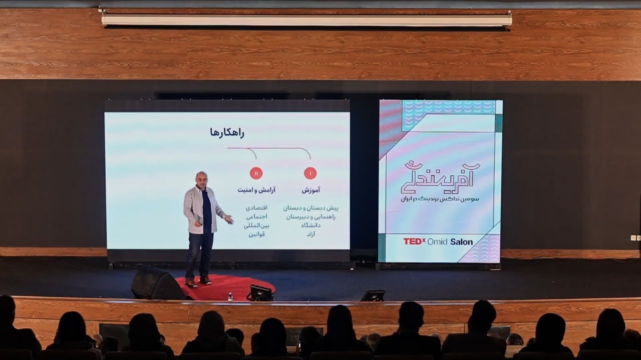 Branding is the way out of difficult economic conditions | Babak Badkoobeh | TEDxOmidSalon