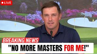 SHOCKING: Bryson DeChambeau Makes Explosive Statement on Masters Future – Golf World Stunned!