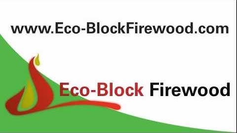 Lighting Compressed Firewood Bricks