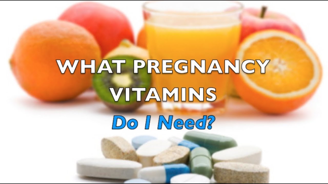 What Pregnancy Vitamins Do I Need? CloudMom YouTube