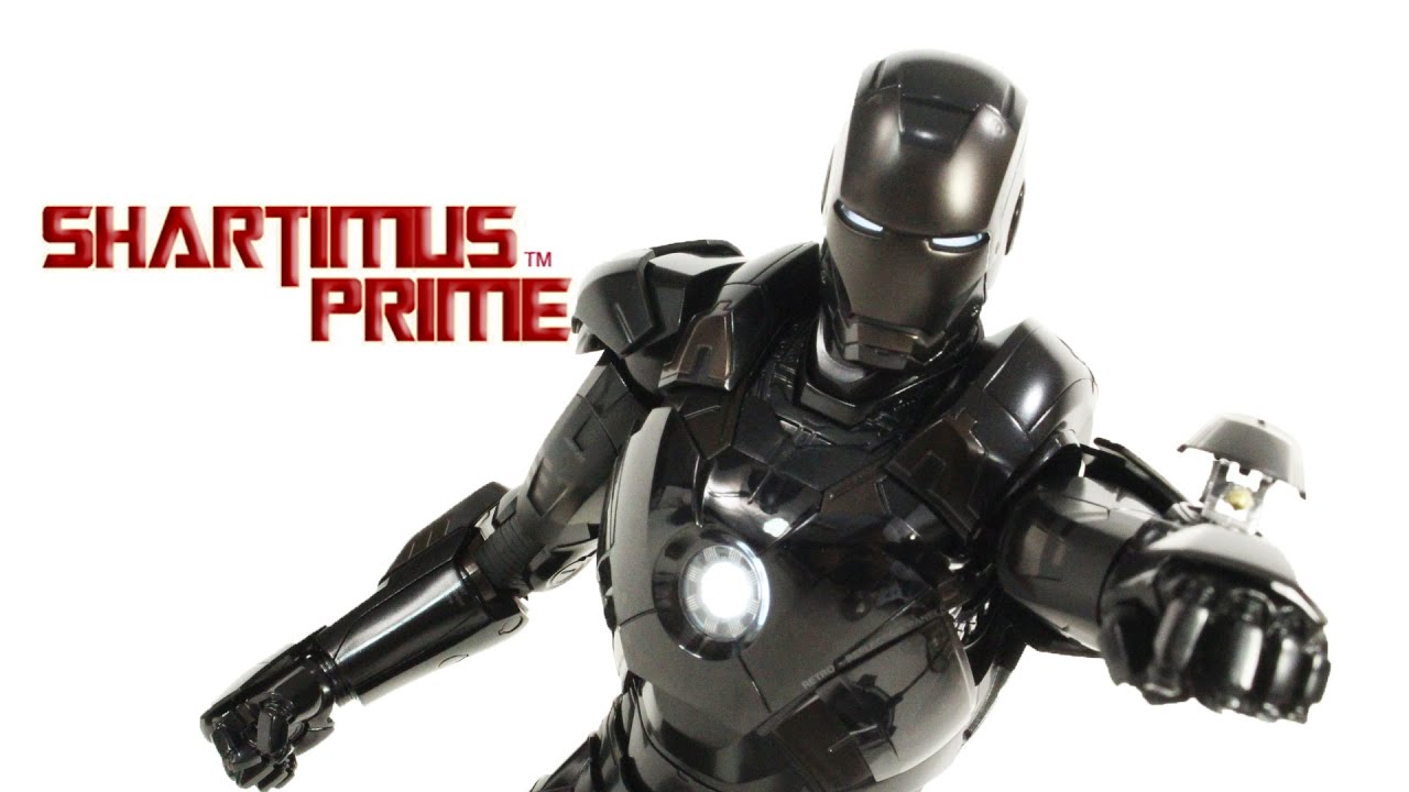 Hot Toys Stealth Iron Man Mark 7 VII Sideshow Exclusive Avengers 1:6 Scale  Action Figure Review