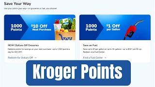 Kroger's NEW Rewards Program Explained! Save Money on Groceries AND Gas!