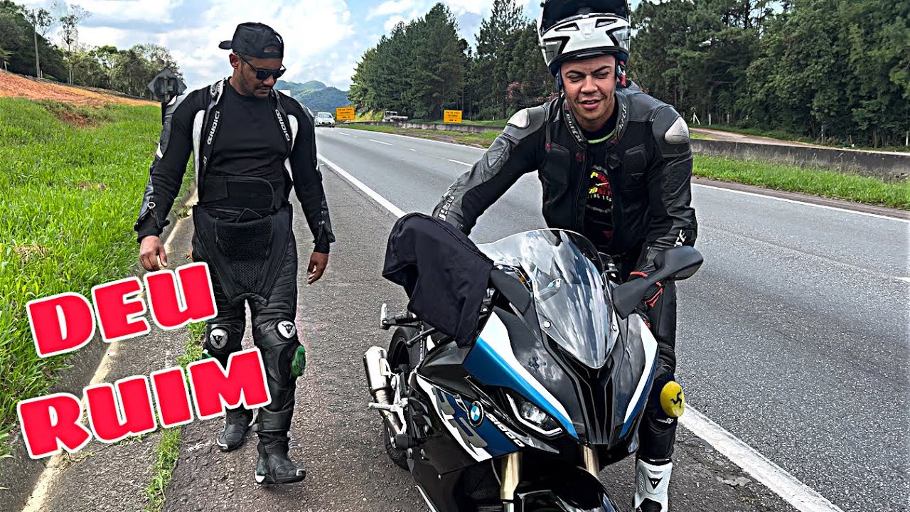 DEU RUIM A MOTO DO BOY QUEBROU NA VIAGEM DE SÃO PAULO A SC | MOTOCARRERO