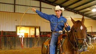 Horse Training - How to Properly Hold and Throw a Rope with Mozaun McKibben