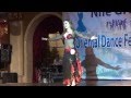 Salima dancing flamencooriental drum solo in egypt nile group festival cairo