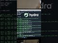 Hydra tool for password cracking