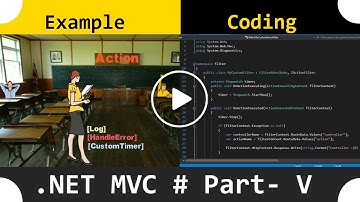 ASP.NET MVC Filter With Example | Custom Filter | Part - 5 |MVC Tutorial Step By Step coding ka kida