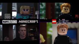 Avengers Endgame Trailer Lego, Minecraft, Marvel