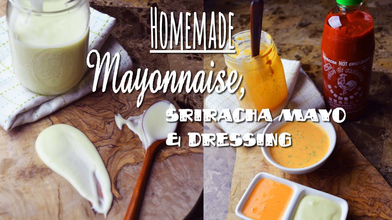Homemade Japanese Mayo & Sriracha Mayo | Seonkyoung Longest