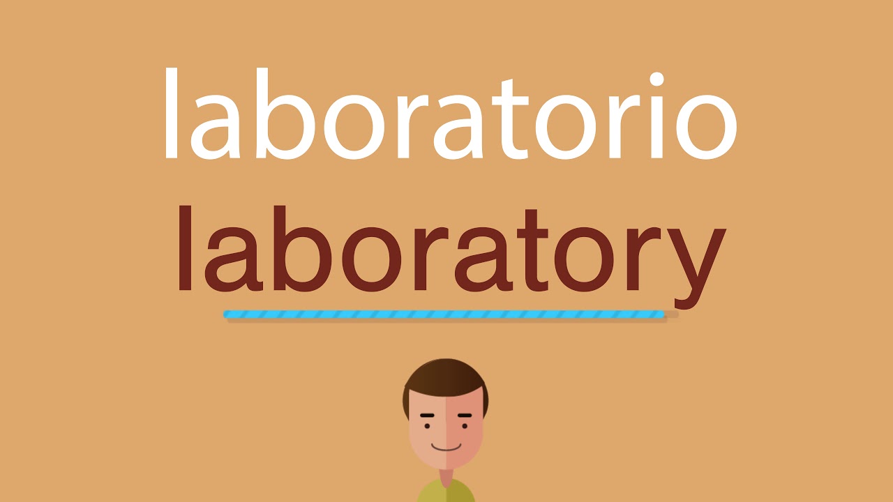 Cómo se dice laboratorio en inglés - YouTube
