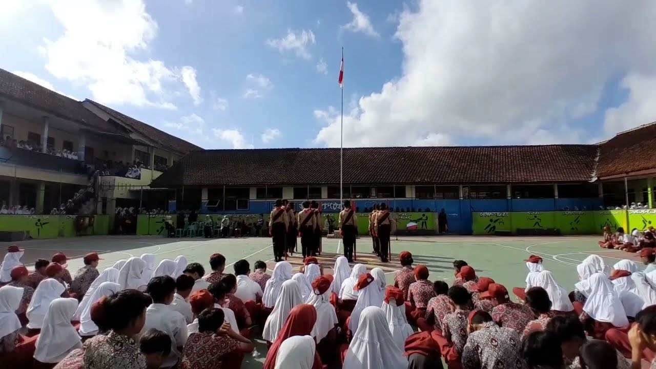 PENAMPILAN DEMO ESKUL PRAMUKA | MPLS SMPN 1 CIHAURBEUTI 2023