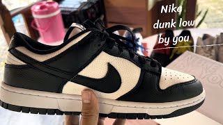 รีวิว Nike dunk low by you panda