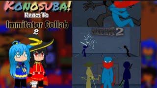 Konosuba React To The Imitator Collab 2 By Shuriken Hyun Dojo