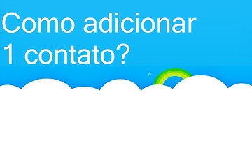 #How2 ► add a contact