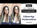 Male to female transgender girl liberty valentine  canada