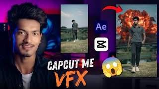 How I create Big Explosion 💥 VFX using Capcut or After effects | Manjesh VFX EDITs