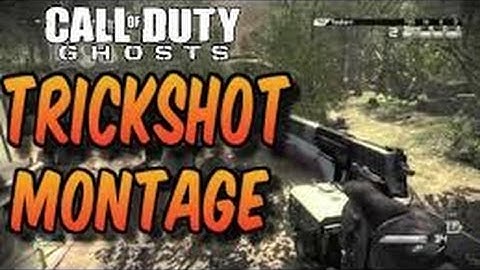 cod ghost Sniper trickshot montage and across the map no-scope