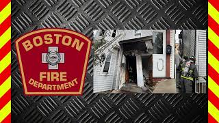 Boston MA - 2 Alarm Structure Fire - 04-27-2025