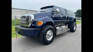 2008 Ford F650 Crew Cab Super Truck Cummins Diesel