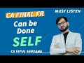 Which teacher is best for Self Study of FR May 24