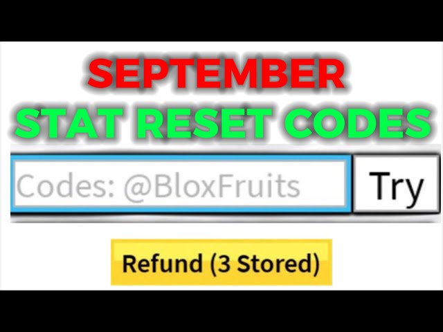 Bloxfruit <5> stat reset codes 🤑🤑🤑 #bloxfruit #bloxfruits