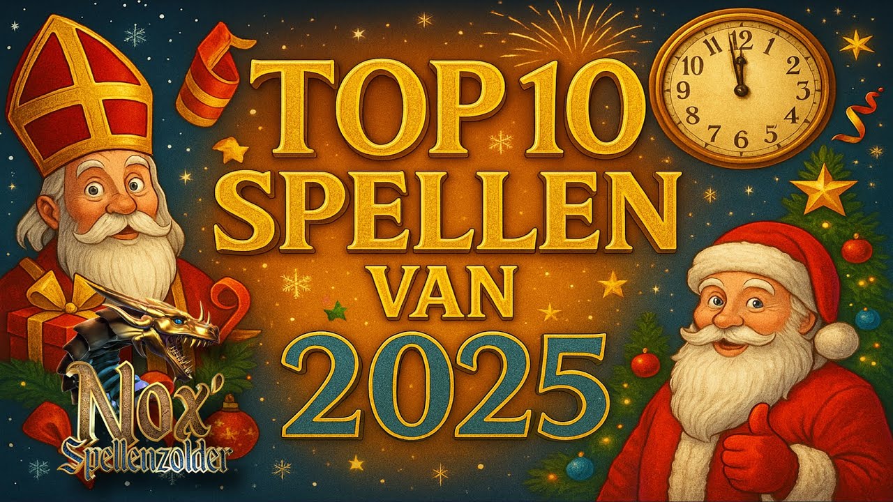 Nox' Spellenzolder Top 10 -  2025