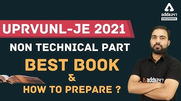 UPRVUNL JE 2021 Preparation | Best Book For Non Technical