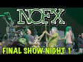 Capture de la vidéo Nofx Final Show (Night 1 Of 3) Full Set 10-4-2024 Pt 1