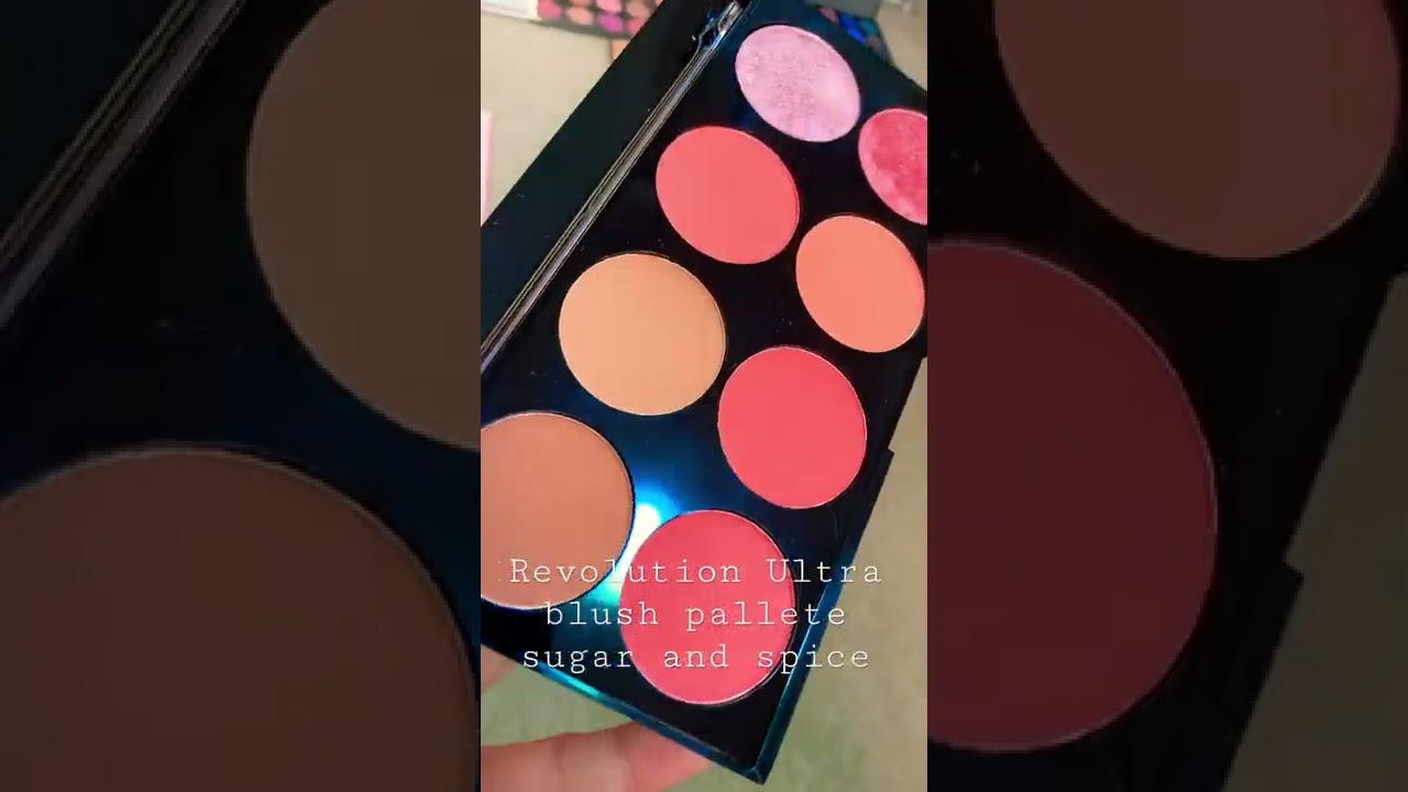 Revolution Ultra blush pallete sugar and spice 