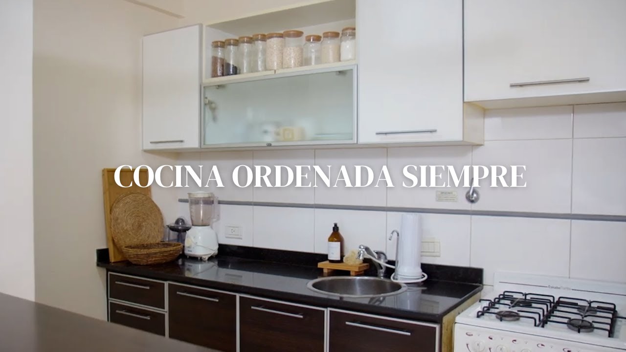 Cómo mantener tu cocina ordenada siempre