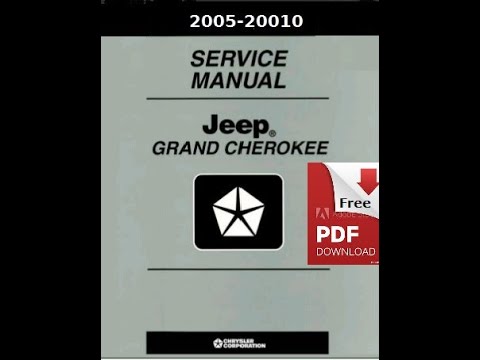 Jeep Grand Cherokee 05-10-Workshop Service Manual Download - YouTube