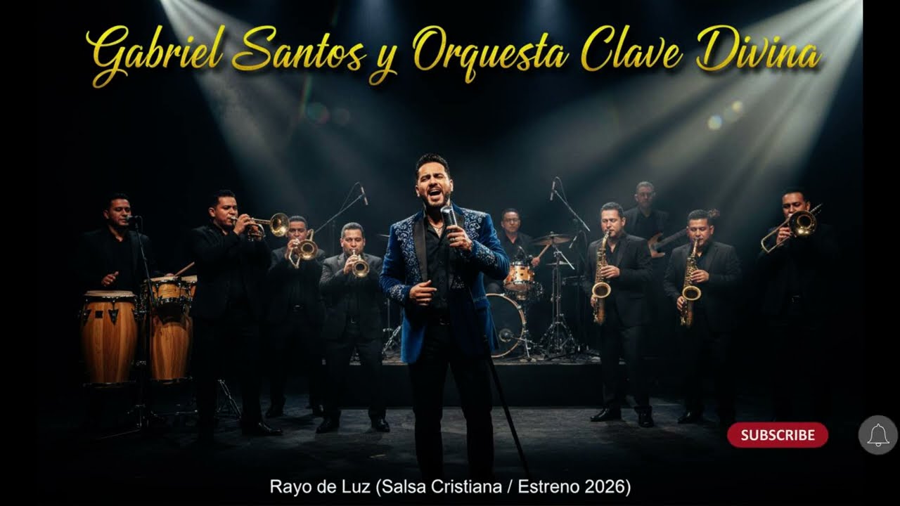 Rayo de Luz - Gabriel Santos y Orquesta Clave Divina | Salsa para Iluminar el Alma