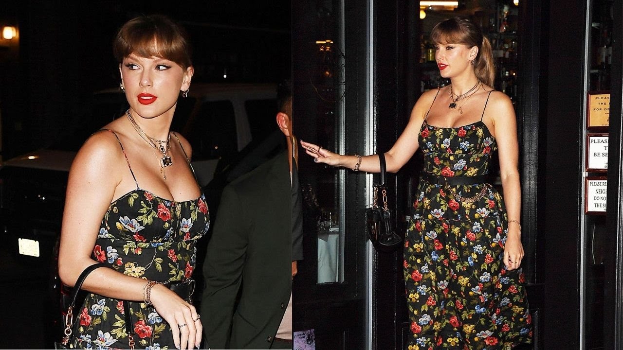 Taylor Swifts Floral Dress Is the Ultimate Summer Outfit Idea