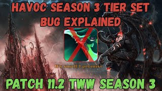Havoc Tier Set Bug Explained | PTR TWW Season 3