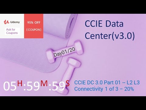 CCIE DC 3.0 Part 01 -- L2 L3 Connectivity 1 of 2 -- 20 % Cover